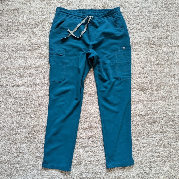 Figs yola skinny pacific blue scrub pants - Picture 2 of 10